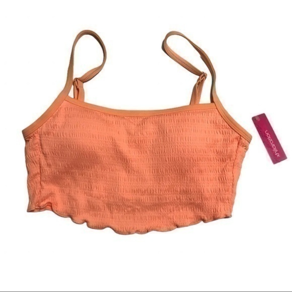 Xhilaration Orange Bikini Top - Size Medium